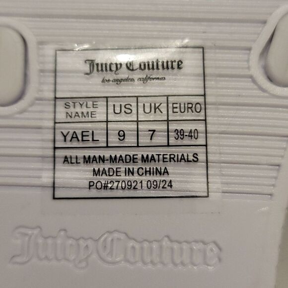 BRAND NEW JUICY COUTURE YAEL BOWNOT RHINESTONE SLIDER R3 - Picture 16 of 16